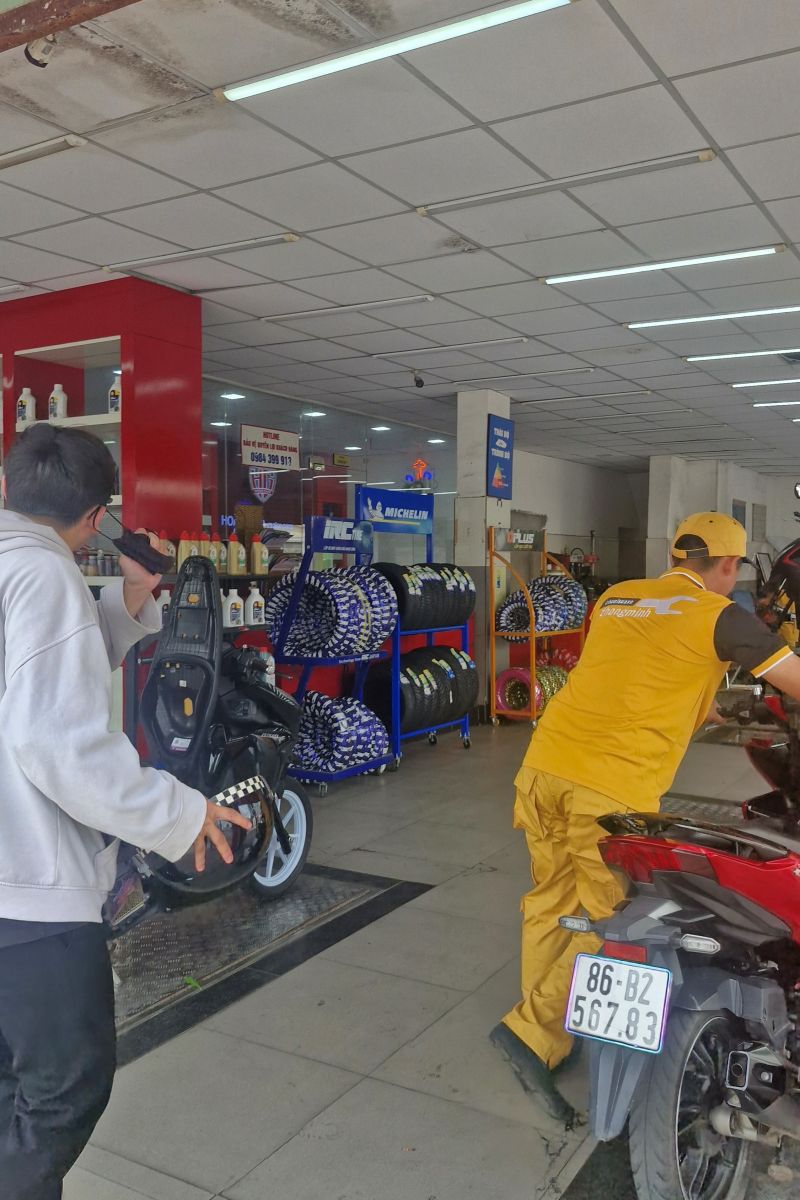 Bảo dưỡng xe máy Honda chuyên nghiệp