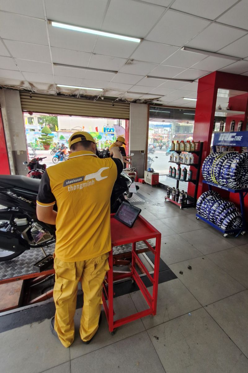 Bảo dưỡng xe máy Honda chuyên nghiệp