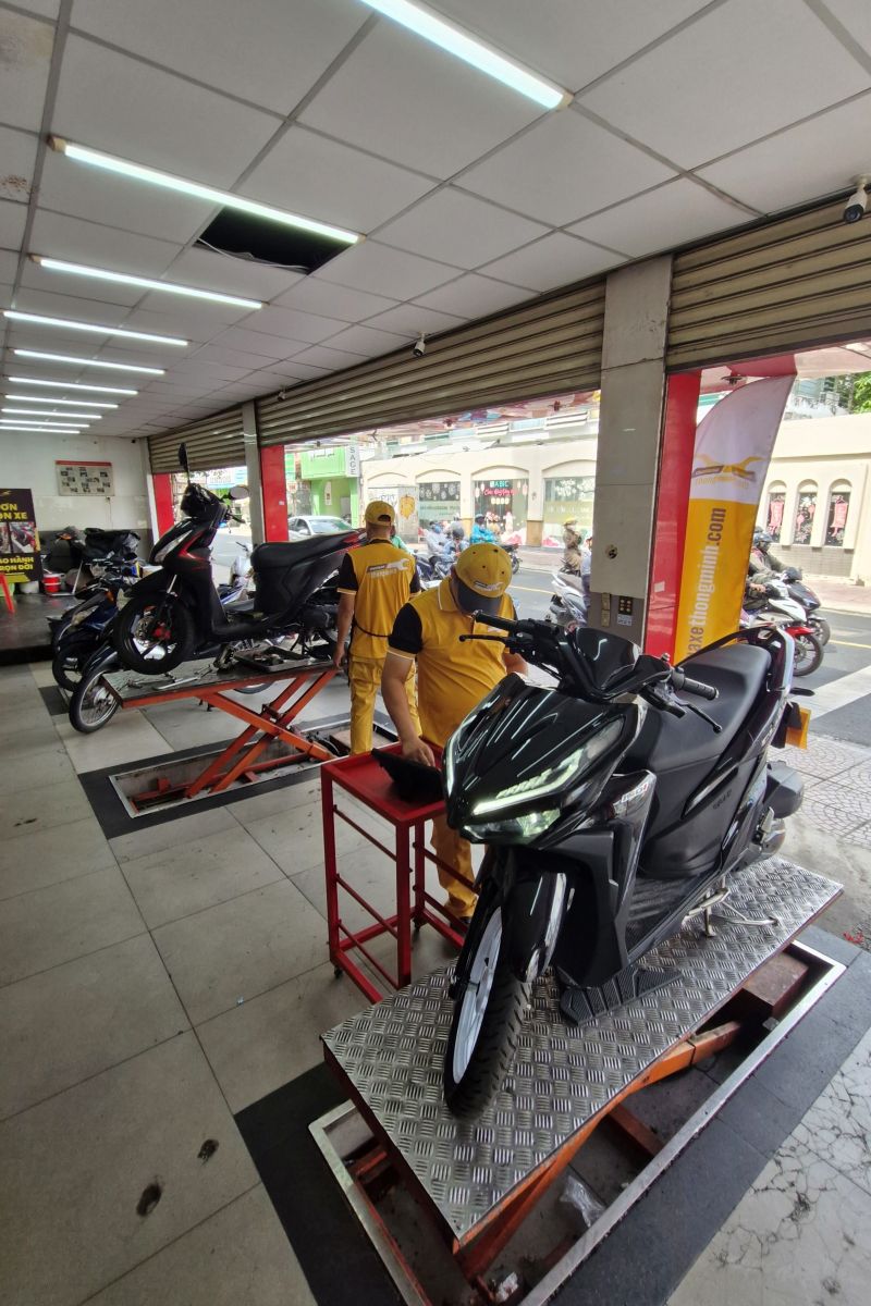 Bảo dưỡng xe máy Yamaha chuyên nghiệp