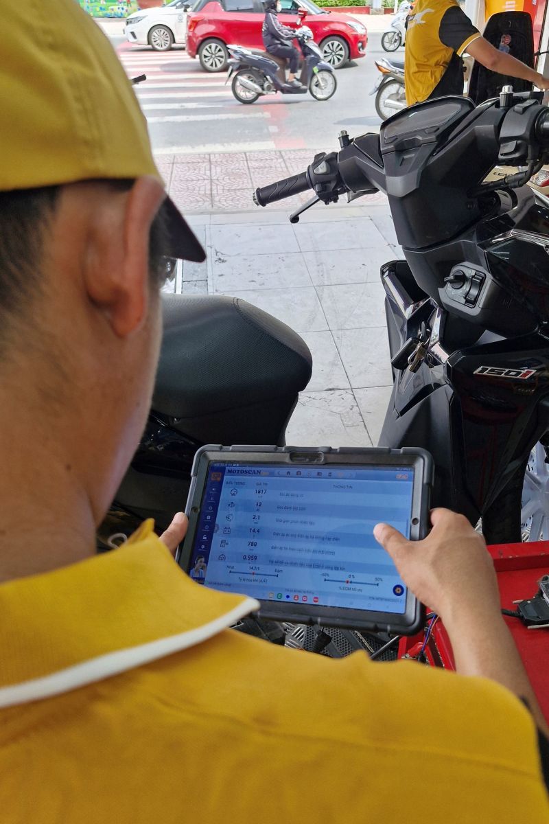 Bảo dưỡng xe tay ga chuyên nghiệp