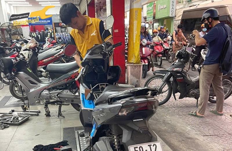 Dịch vụ cứu hộ xe máy tại gần đây