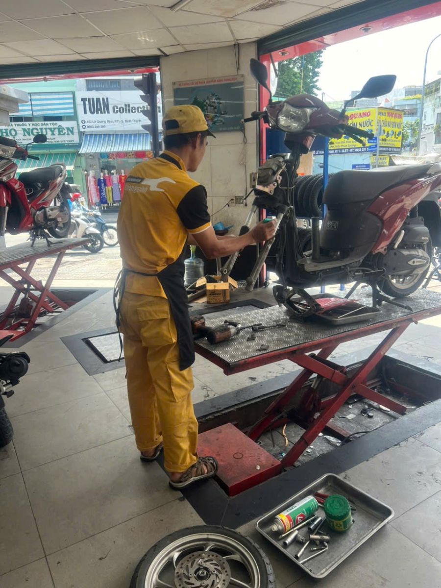 Bảo dưỡng xe ga Honda