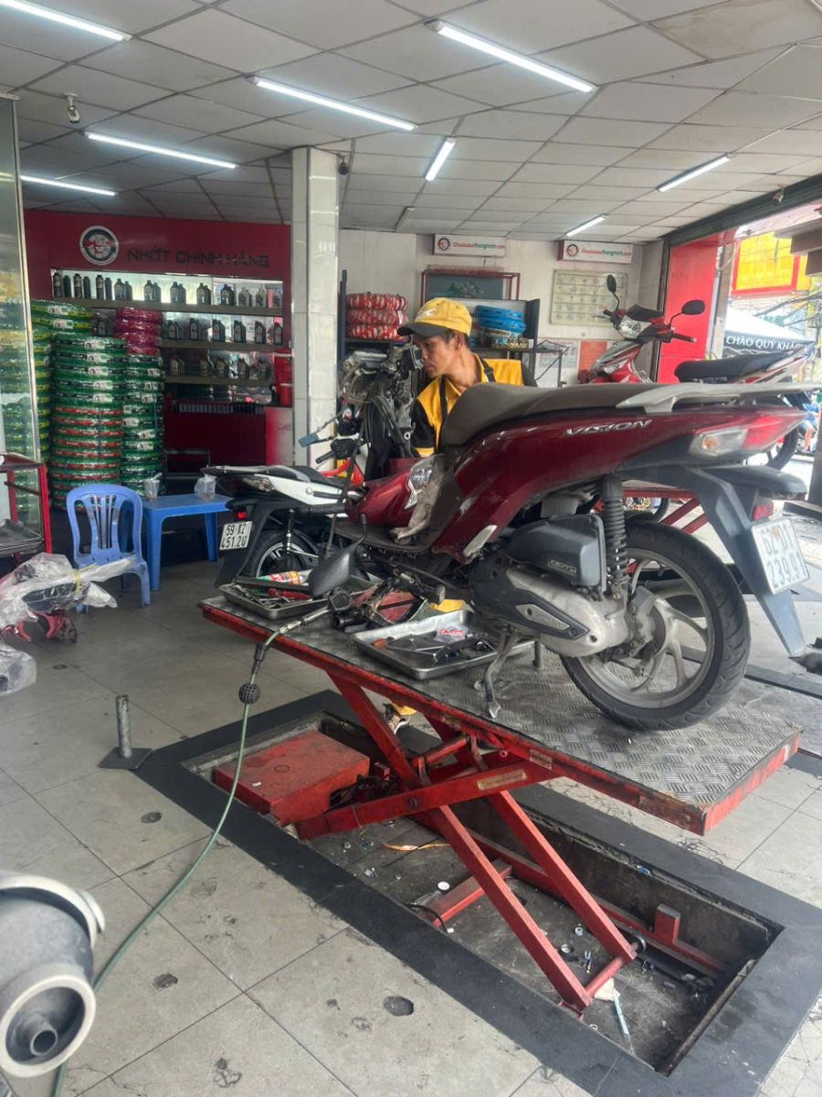 bảo dưỡng xe máy Honda