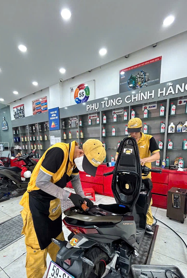 Bảo Dưỡng Xe Tay Ga SYM